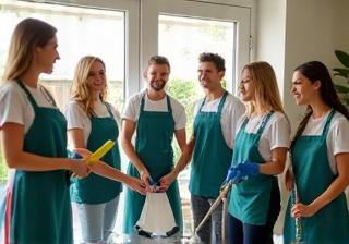 Sterling Shine eco-friendly cleaning team in Bristol